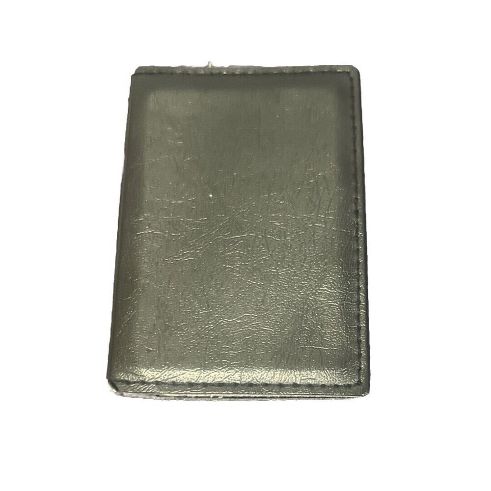 Buxton Leather Credit Card/ Business Card/ID Card Holder Wallet Unisex Slimline